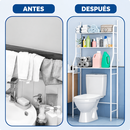 Estante de Baño Organizador 3 en 1