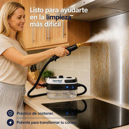 VaporSteril 2500 - Limpiador a Vapor Multifuncional de Alta Presión