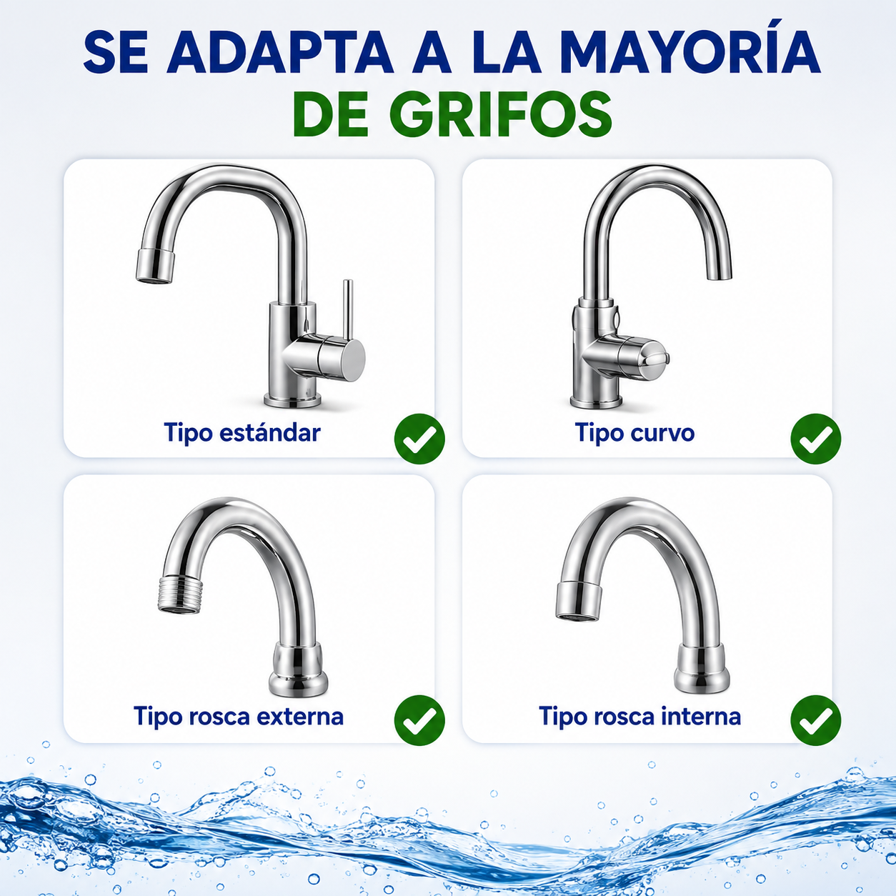 Filtro Purificador De Agua Domestico - 7 Niveles de Filtración y Fácil Instalación