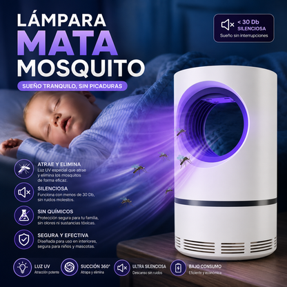Lampara Mata Mosquitos Led USB