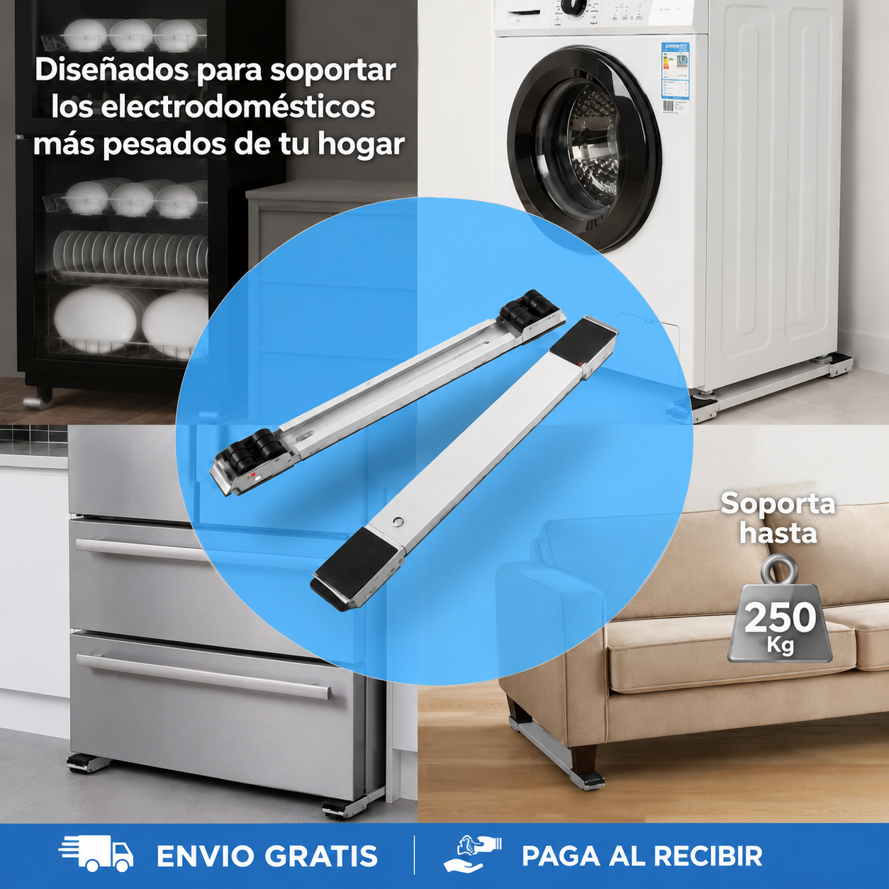 LLEVA 2 PAGA 1 - BASE MOVIL PARA ELECTRODOMESTICOS