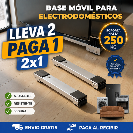 LLEVA 2 PAGA 1 - BASE MOVIL PARA ELECTRODOMESTICOS